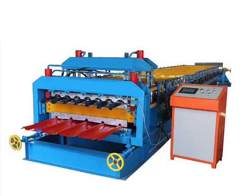 1300mm Ppgi Double Layer Roll Forming Machine Automatic Metal Roof Panel
