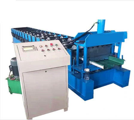 Roofing Panel Forming 0.8mm Standing Seam Rolling Machine With Plc Control
