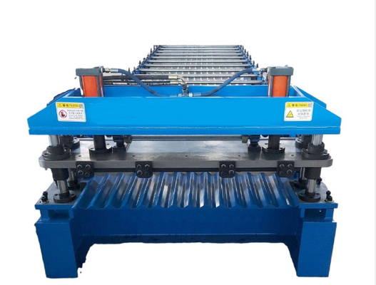 High Strength Ppal Roof Tile Roll Forming Machine Multi Color Metal Making