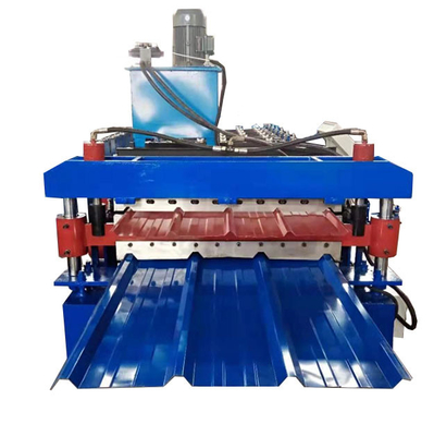 Galvalume Tr4 Tr5 Double Layer Roll Forming Machine Roofing Trapezoidal
