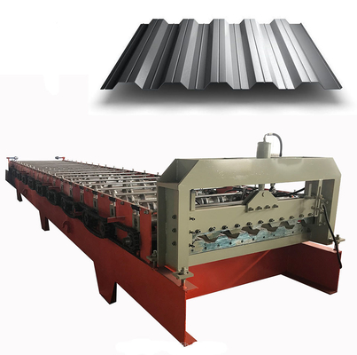 Trapezoidal Sheets T35 Roof Zinc Making Industriemaschin Machine For Russia