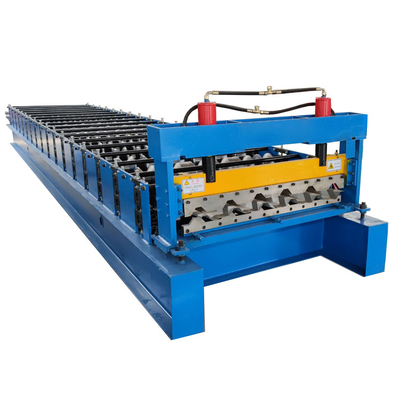 Pakistan Style Roofing Sheet Roll Forming Machine Fedd Width 1200mm