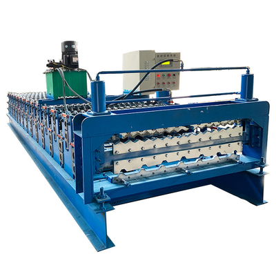 Double Layer Roofing Sheet Roll Forming Machine Aluminium