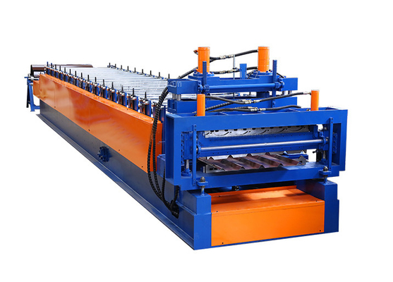 Double Layered Tile Roof Roll Forming Machine Metal Tile Making Machine 380volt