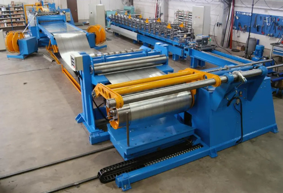 ISO Shearing Line With Cut To Length Line Machine Steel Coil Cutting Machine 40kw