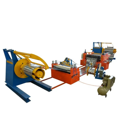 30m/Min Steel Coil Cut To Length And Slitting Line With Decoiler And Recoiler
