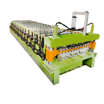 Roof Panel Double Layer Roll Forming Machine 0.3 - 0.8mm 18 Stations