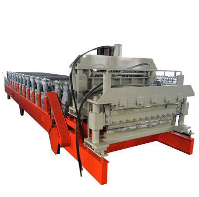 Roofing Sheet Double Layer Roll Forming Machine For Metal Roof Sheet Production