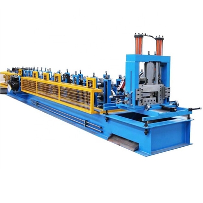 Chain Drive Cz Purlin Roll Forming Machine For Galvanized Steel