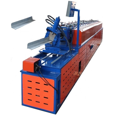 Slotted Corner Bead Angle Steel Roll Forming Machine With Hydraulic Cutting