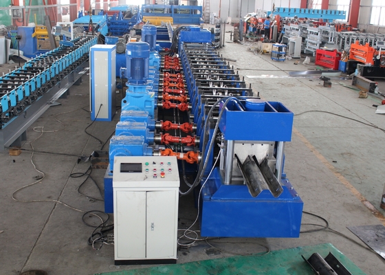 350Mpa Yield Strength Highway Guardrail Roll Forming Machine with 400H Beam Structure