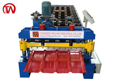 5 Ribs Roof Roll Forming Machine 11 Rows Trapezoidal Sheet Roll Forming Machine