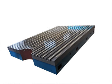 Industrial Cast Iron Surface Plate For Motor Test Bed Customized Shape Color
