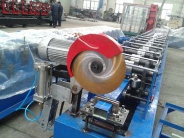 Aluminum Downspout Roll Forming Machine Color Painted  Gutter Forming Machine