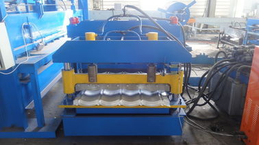 PPGI / Galvanized Roof Tile Roll Forming Machine Safety Easy Operation