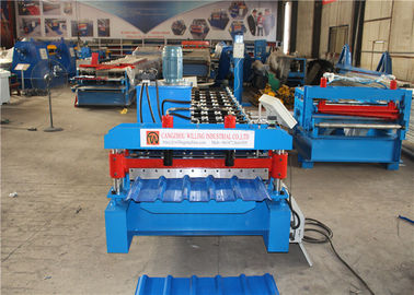 Commercial Building Downspout Roll Forming Machine High Cutting Accuracy