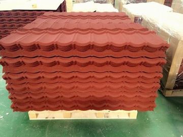 Color Stone Prepainted Galvanized Steel Coated Metal Roofing Tiles
