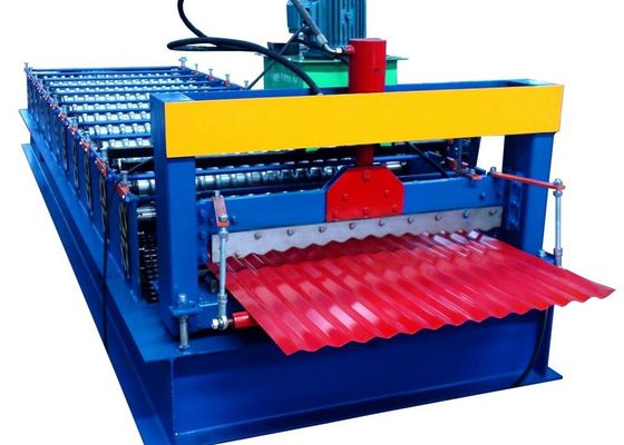 7 / 8'' Corrugated Sheet Roll Forming Machine Industrial