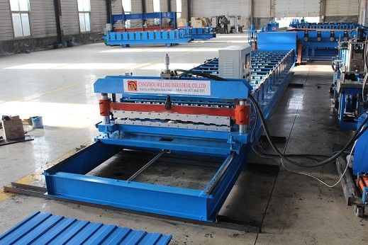 900mm Trapezoid Hydraulic Shear Ibr Roll Forming Machine