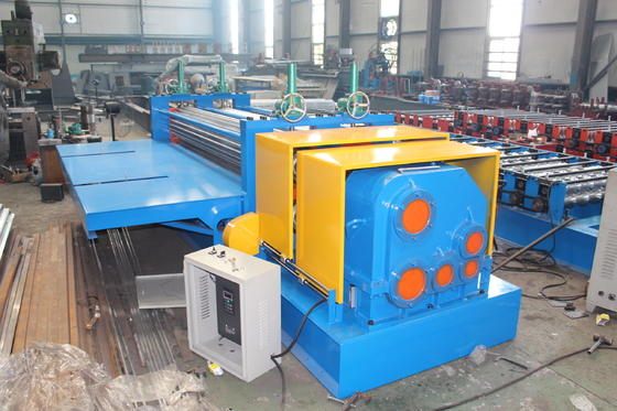 Zinc Barrel Corrugated 0.12mm Metal Roofing Sheet Forming Machine High Accuracy
