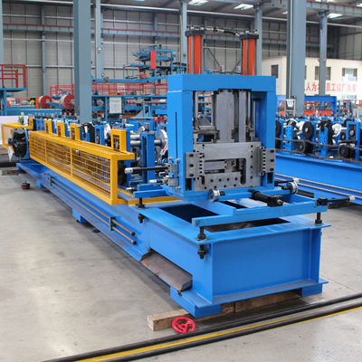 PLC Purlin Interchangeable Cz Roll Forming Machine Full Automatic
