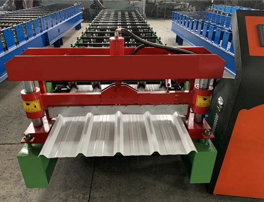 Painted Steel Tr5 0.8mm Roof Tile Roll Forming Machine