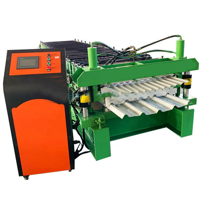 Versatile 0.3mm Trapezoidal Roll Forming Machine For Metal Roof