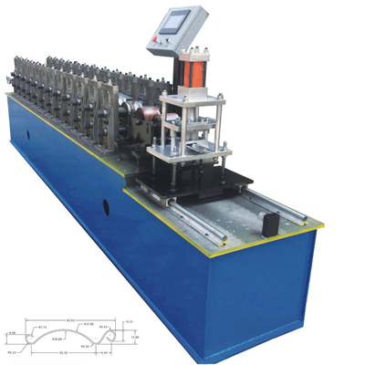 3 Phases Shutter Roll Forming Machine For Flat And Curved Slats