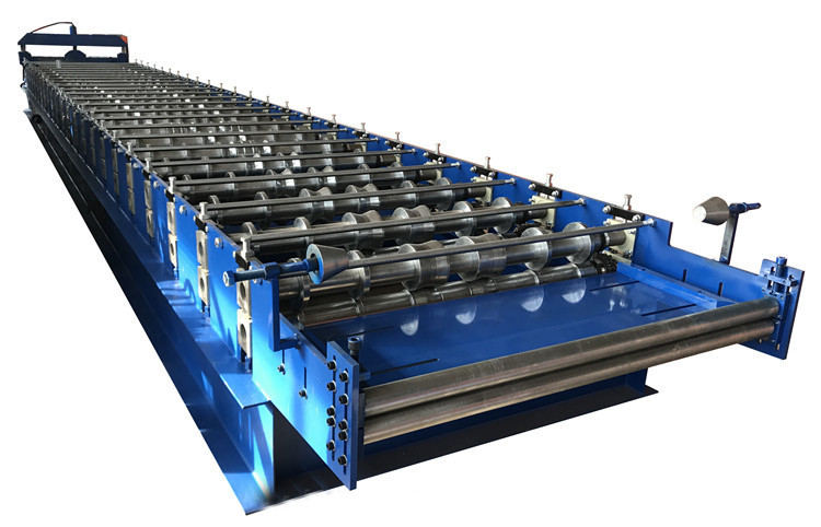 Ic72 1.5mm Metal Sheet Roof Roll Forming Machine Panel Trapezoidal Low Noise