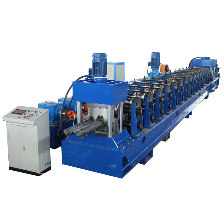 2025 highway guardrail 3 Waves 4mm 15m/Min Guardrail Corrugated Roll Forming Machine
