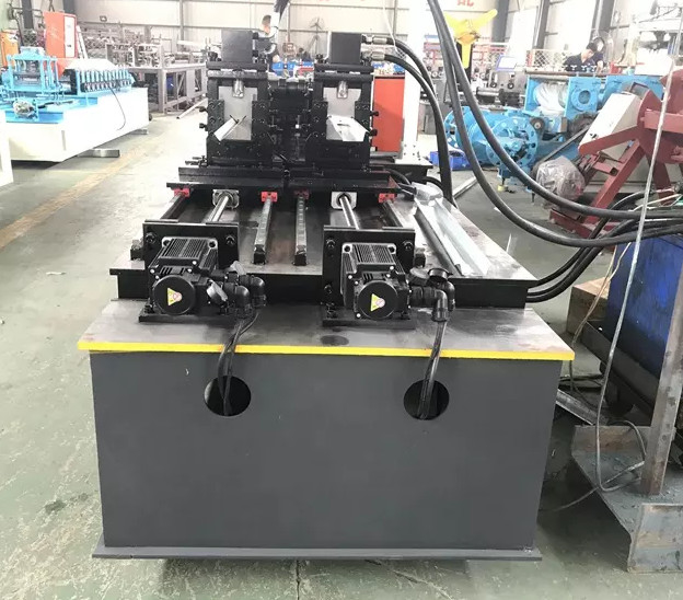 Light Gauge Keel C U OMEGA Stud And Track  Roll Forming Machine Roof Truss Press U Stud C Channel