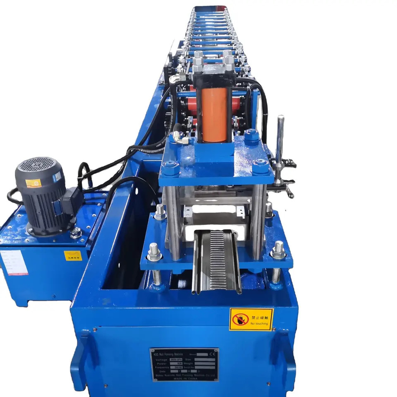 4kw 85mm Feeding Shutter Door Roll Forming Machine Roller Shutter Door Machine