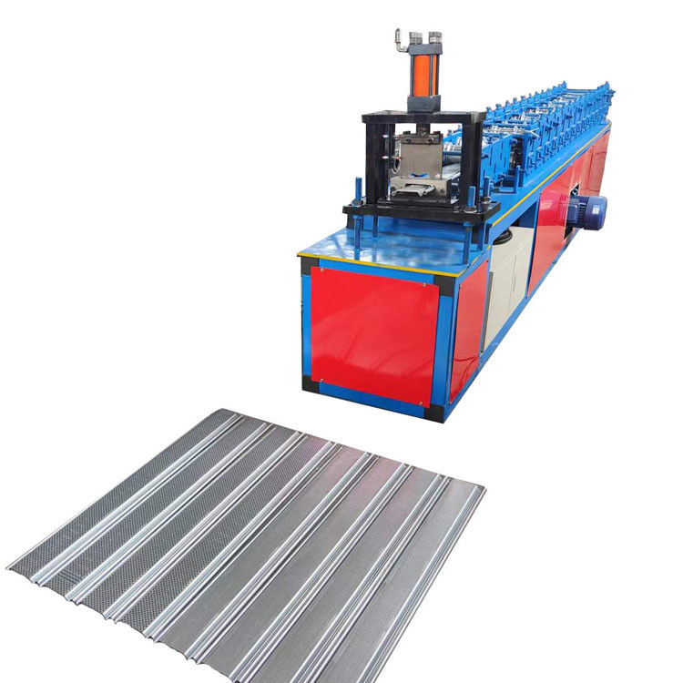 Metal Shutter Door Roll Forming Machine With 10-15m/Min Forming Speed And 45 Steel Rollers