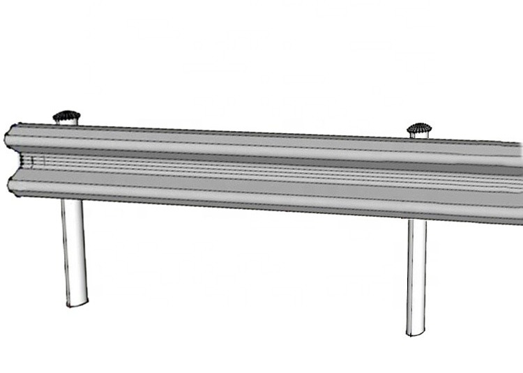 GI Materials Highway Guardrail Roll Forming Machine With 380V 50Hz Power Supply And 350Mpa Yield Strength