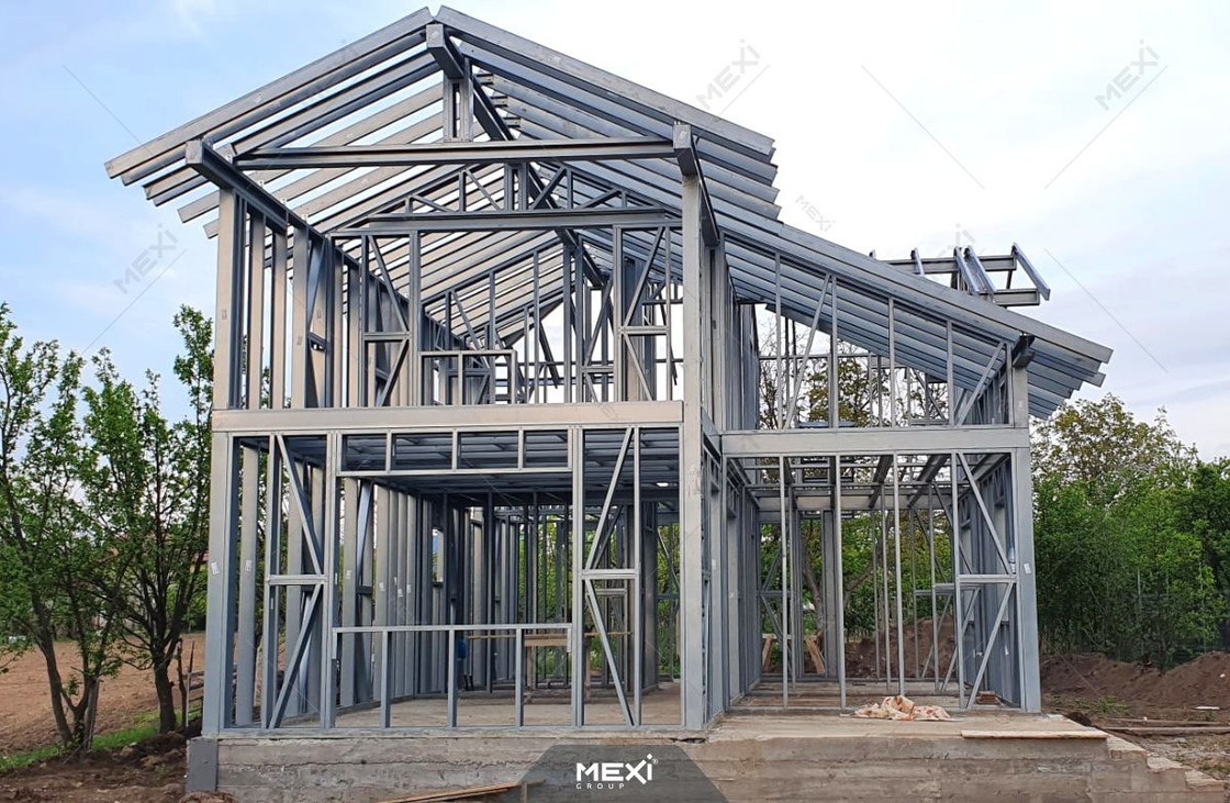 2024 New Design Factory Price Light Gauge Steel Villa Frame Roll Forming Machine