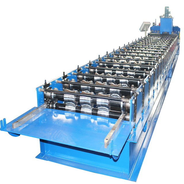 IBR 686  Profile One  Layer Roll Forming Machine Plc Control And Hydraulic Cutting