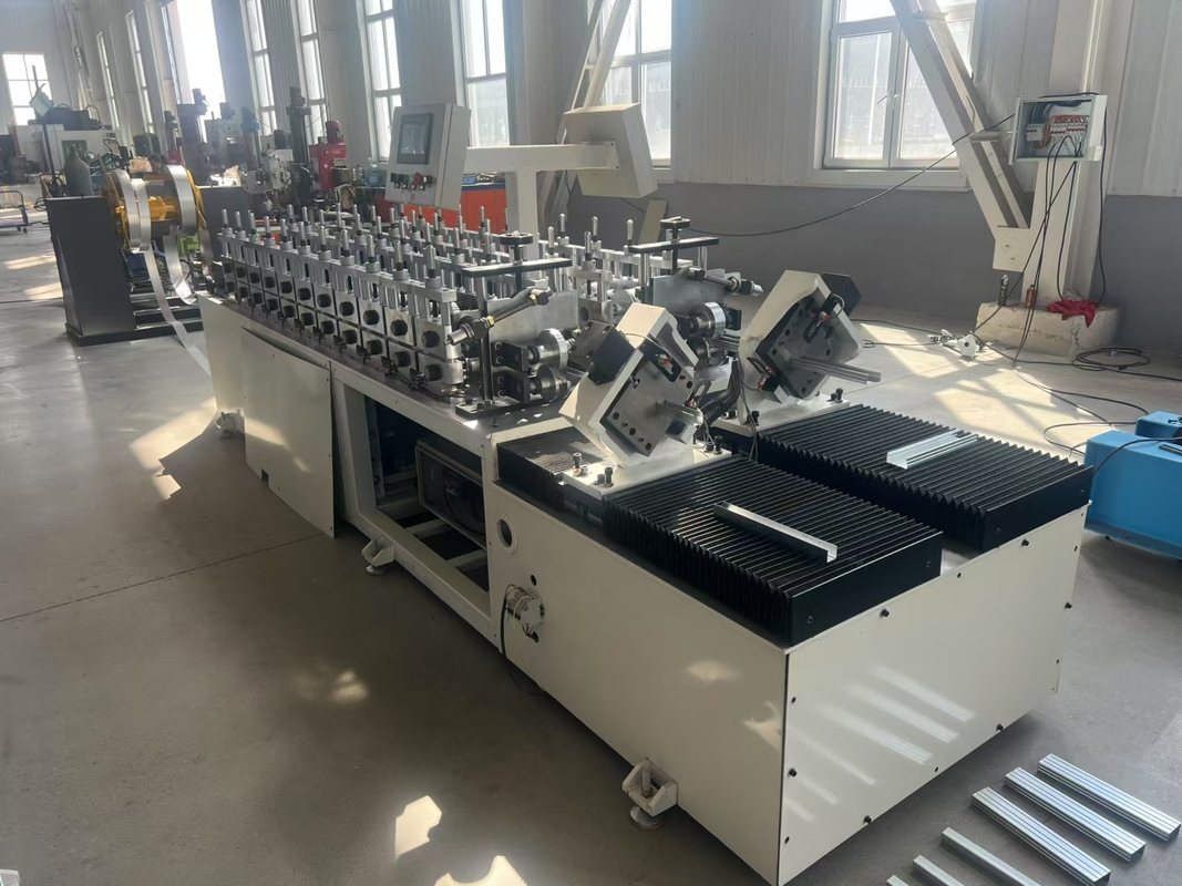 Slotted Channel Double C Type Light Steel Keel Forming Machine Fully Automatic
