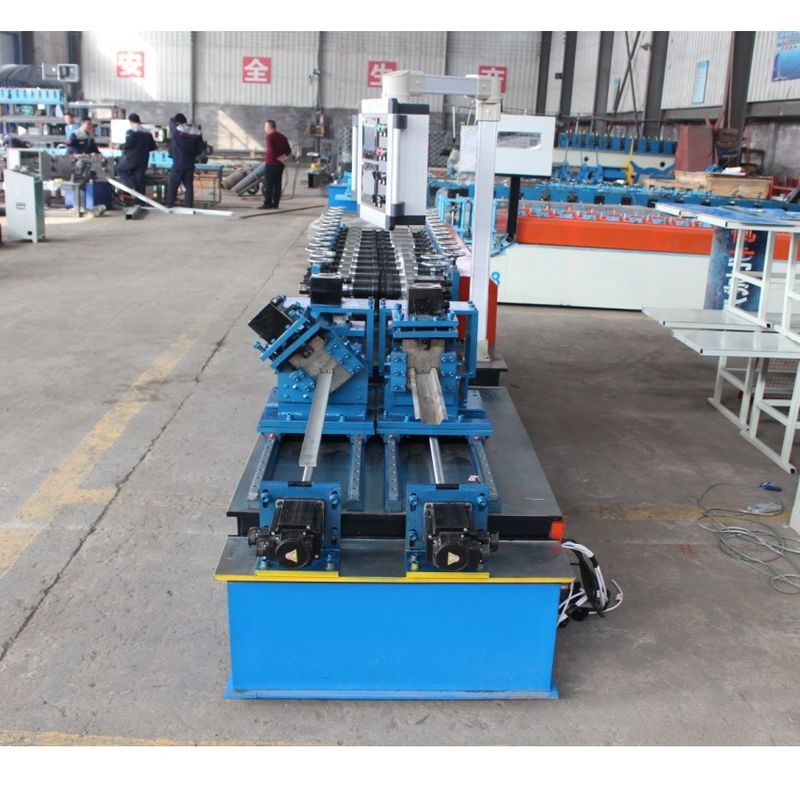 Two In One Keel Stud And Track C U Drywall Roll Forming Machine For Roof Wall Panel