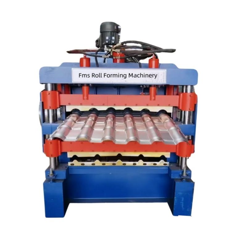 3 In 1 Metal Steel Ibr Roofing Sheets Roll Forming Machine With Three Profiles Customized