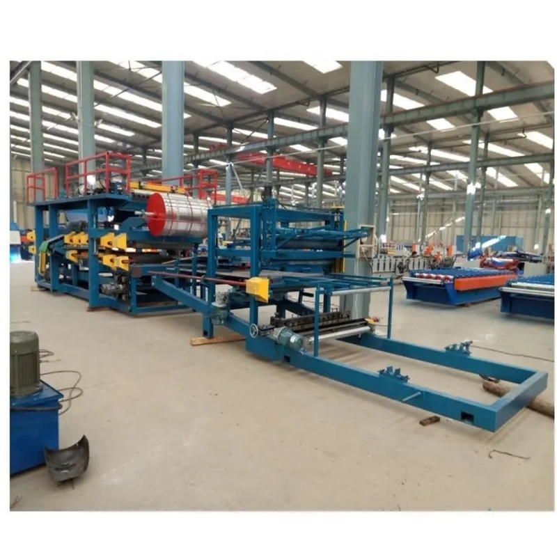 Factory Lifetime Service! Polystyrene Foam Sheet Making Machine/Cold Room Sandwich EPS Panel Production Line Roll Forming Machine Price