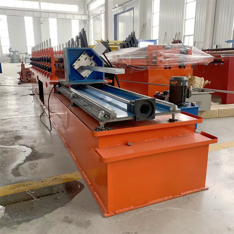 PLC Control System Steel Processing Parts Galvanized U Beam Steel U Channel Structural Steel C Z U Channel Profile Purlin Roll Forming Machine