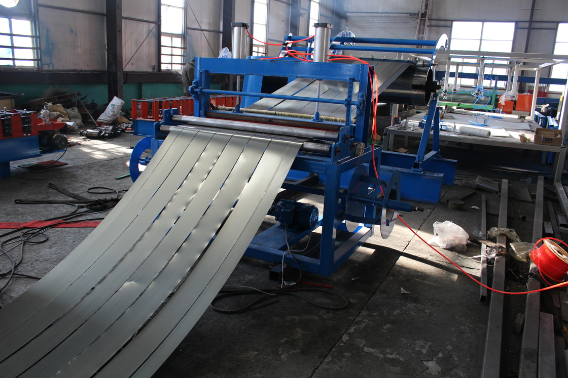 High Speed Steel Coil Slitter Slitting Producttion Line Machine With Hydraulic Uncoiler And Recoiler