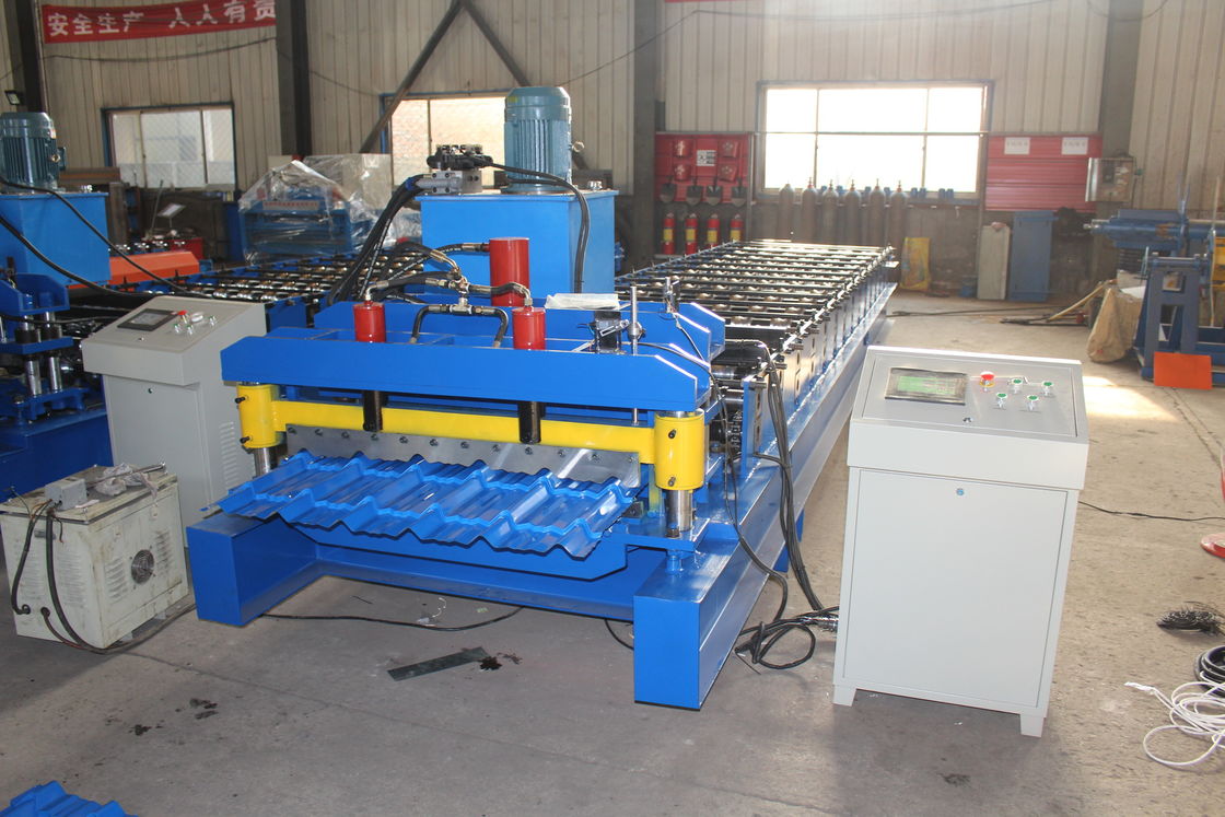 380v 50hz 2025 new design Customization Galvalume Roof Panel Roll Forming Machine Plc