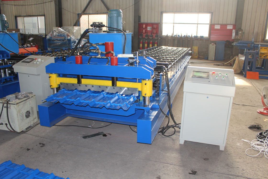 380v 50hz 2025 new design Customization Galvalume Roof Panel Roll Forming Machine Plc