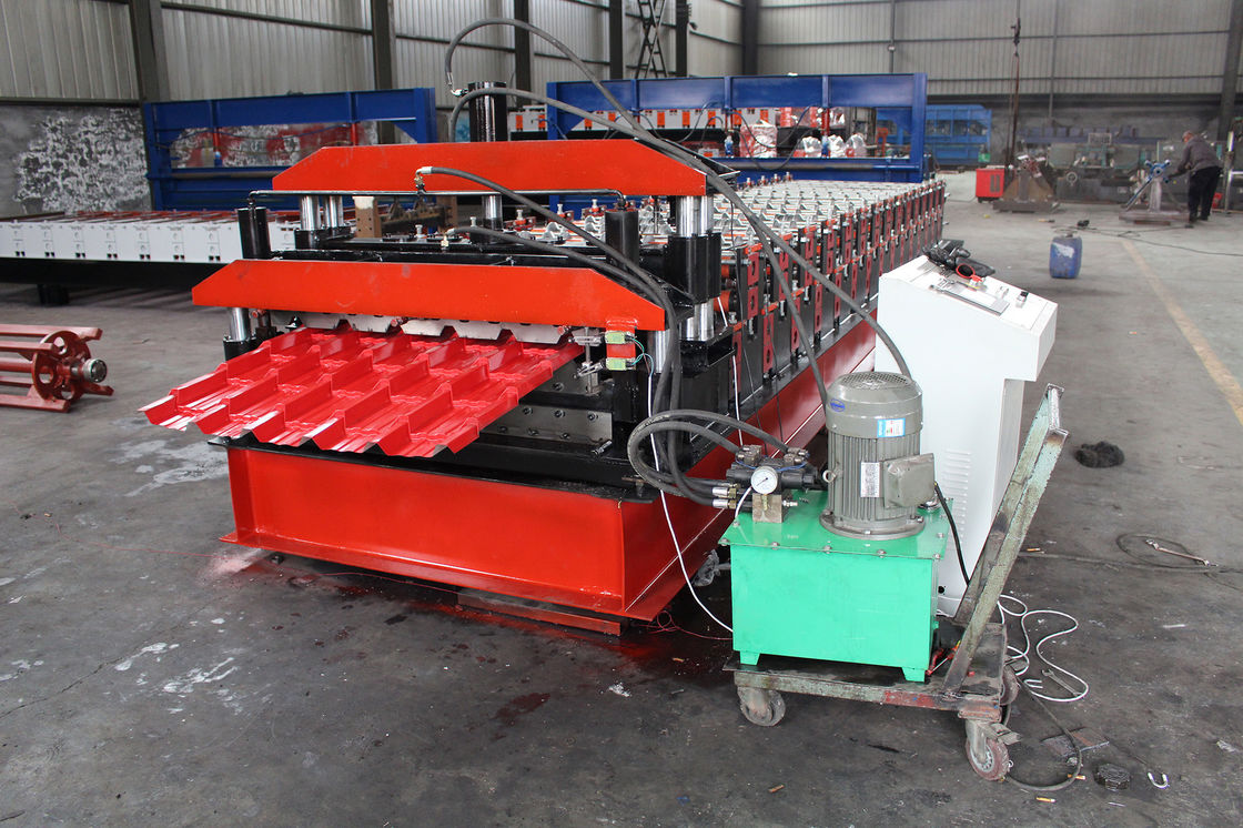 IBR and Corrugated  Double Layer Roof sheet  Roll Forming Machine 15m/Min For Ppgi Panel Roof
