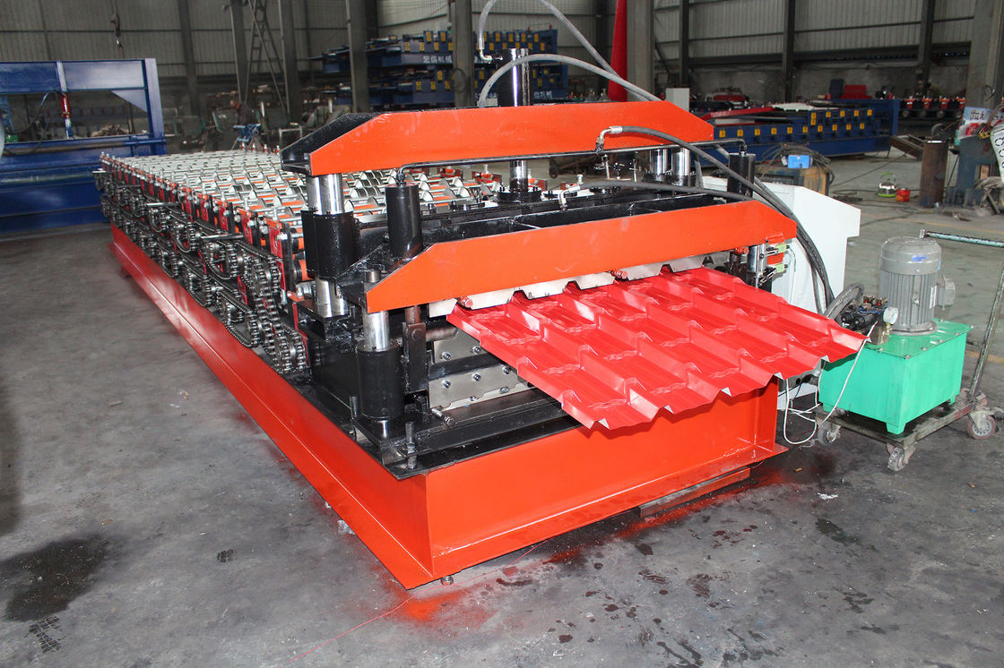 IBR and Corrugated  Double Layer Roof sheet  Roll Forming Machine 15m/Min For Ppgi Panel Roof