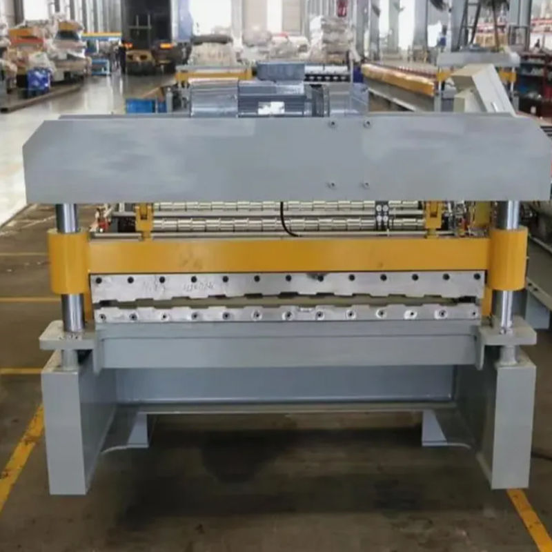 PLC Control Metal Cold Roofing Sheet Making Machiney Roof  Tile Wall Pannel Roll Forming Machine