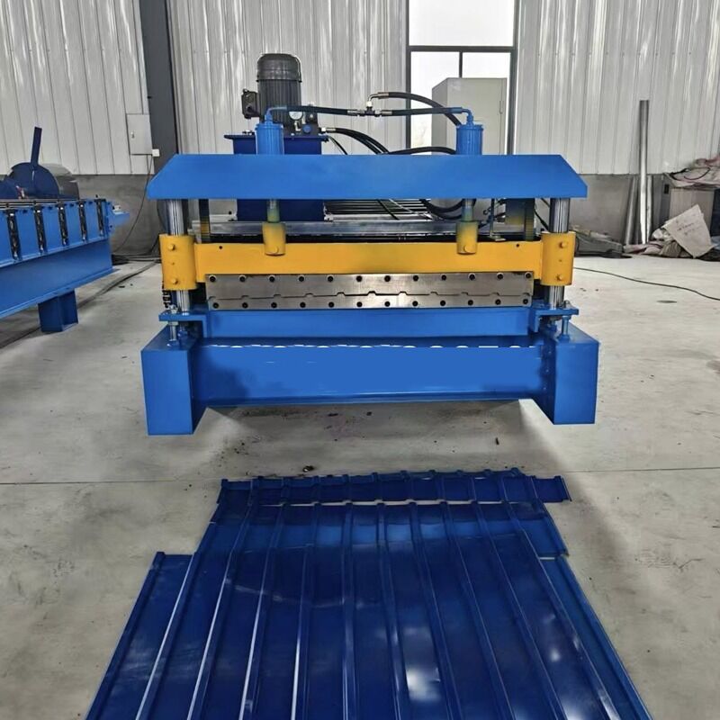 0.3-0.8mm Double Layer Roof Roll Forming Machine Ibr & Corrugated Tile Sheet Making Machine