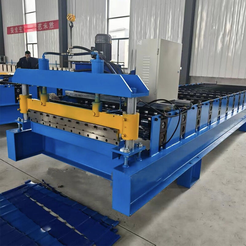 0.3-0.8mm Double Layer Roof Roll Forming Machine Ibr & Corrugated Tile Sheet Making Machine