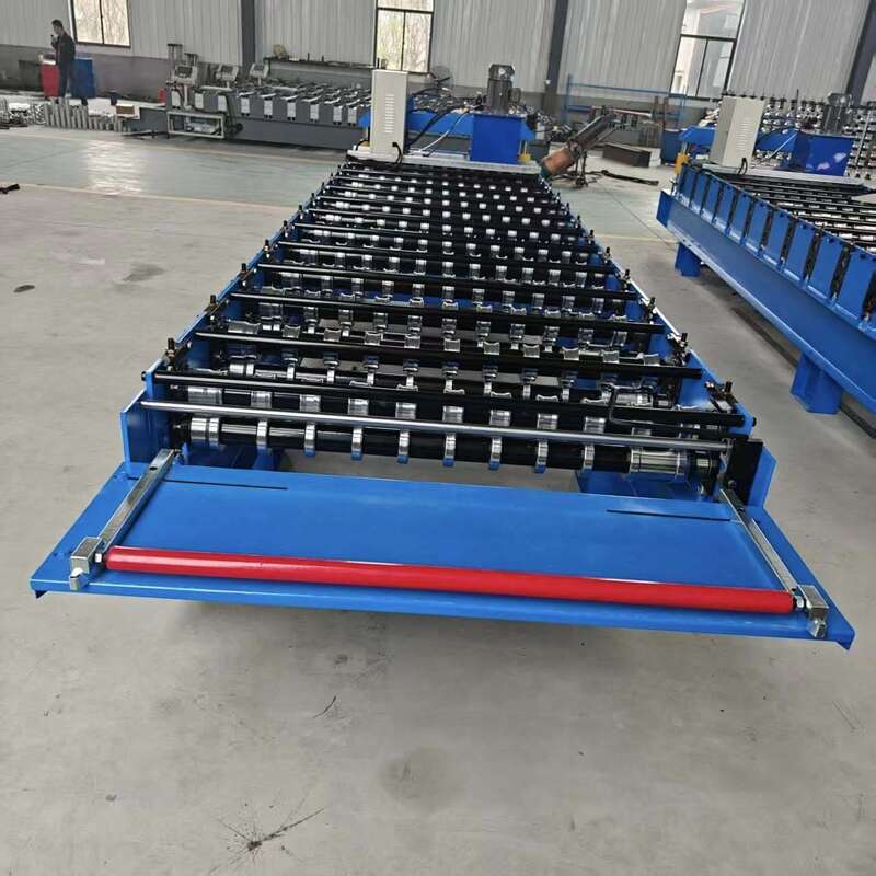 45 Steel Roller Material Chain Drive Tile Roofing Sheet Making Machine Built to Deliver Consistent and Operational Stability